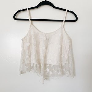 American Rag lace crop top